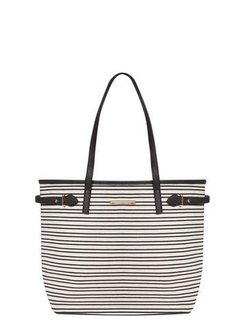 Dorothy Perkins Black And White Shopper Bag