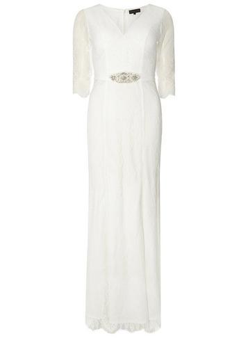 Dorothy Perkins *off White Evangelina Wedding Maxi Dress