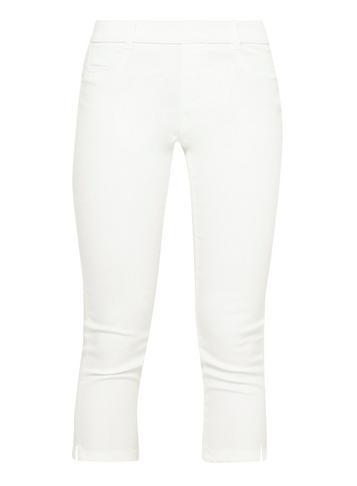 Dorothy Perkins Petite White 'eden' Cropped Jeans
