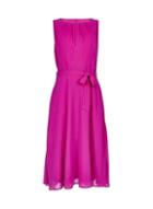 Billie & Blossom Purple Angel Soft Belt Midi Dress
