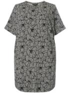 Dorothy Perkins *dp Curve Grey Floral Checked Tunic