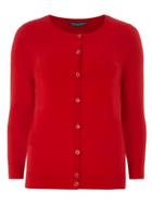 Dorothy Perkins Tall Red Cotton Cardigan