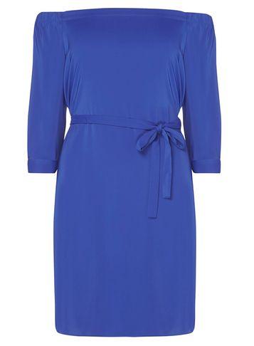 Dorothy Perkins Blue Bardot Shift Dress