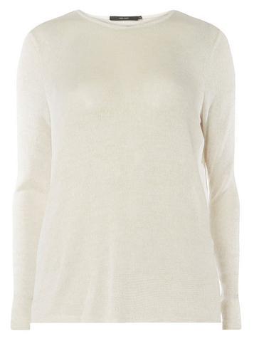 Dorothy Perkins *vero Moda Beige Open Back Knitted Top