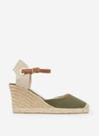 Dorothy Perkins Olive 'rowena' Wedge Sandals