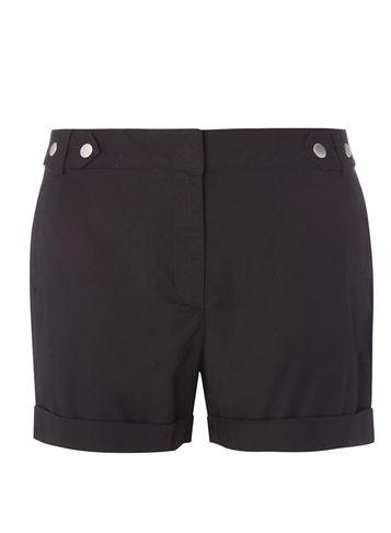 Dorothy Perkins Black Poplin Shorts