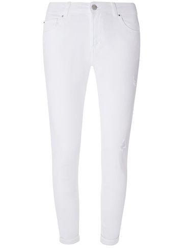 Dorothy Perkins White 'corey' Boyfriend Jeans