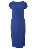 Dorothy Perkins *luxe Cobalt Blue Ruched Dress