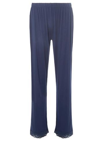 Dorothy Perkins Navy Plain Summer Pyjama Trousers
