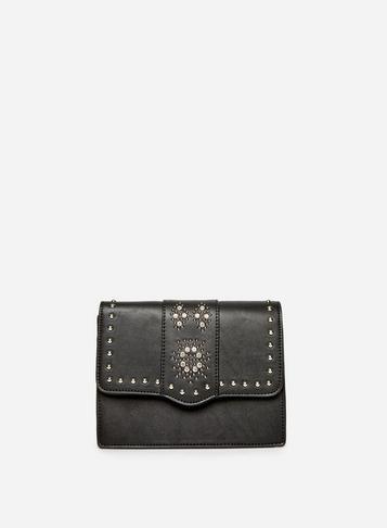 Dorothy Perkins Black Embellished Cross Body Bag