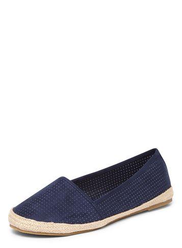 Dorothy Perkins Navy Crystal Espadrille Pumps