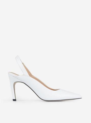 Dorothy Perkins White Disco Court Shoes