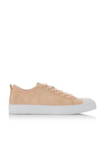 *head Over Heels By Dune Nude 'emm' Ladies Trainers