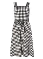 Dorothy Perkins *tall Black Gingham Sundress