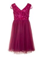 Dorothy Perkins *chi Chi London Curve Berry Floral Midi Prom Dress