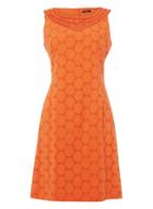 Dorothy Perkins *roman Originals Orange Beaded Dress