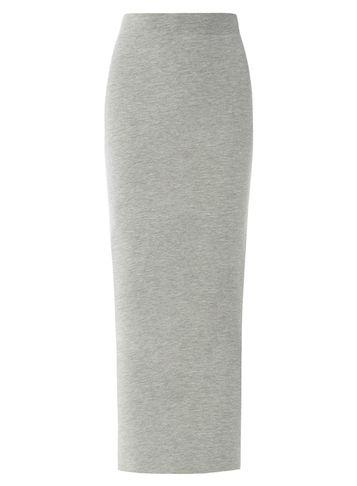 Dorothy Perkins *vila Grey Maxi Slit Skirt