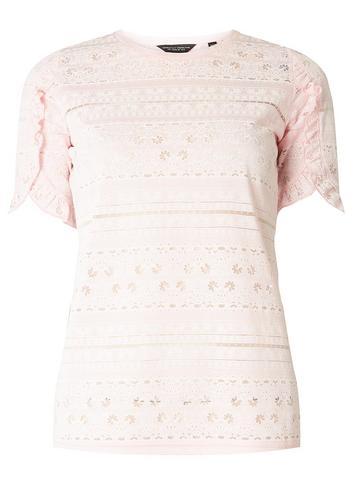 Dorothy Perkins Pink Puff Print T-shirt
