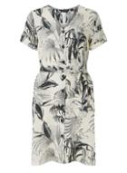 Dorothy Perkins Cream Floral Print Shirt Dress