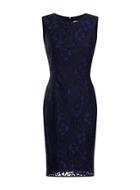 Dorothy Perkins Navy Lace Wiggle Dress