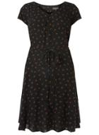 Dorothy Perkins *billie & Blossom Black Cherry Print Dress