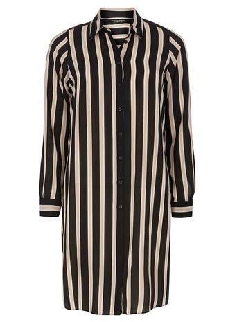 Dorothy Perkins Black Stripe Maxi Shirt