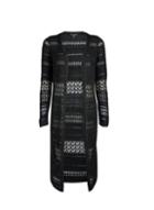 Dorothy Perkins Black Crochet Midi Cardigan