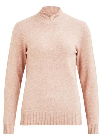 *vila Pink High Neck Jumper