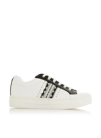 *head Over Heels By Dune Black 'edie' Trainers