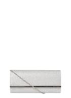 Dorothy Perkins Silver Structured Clutch Bag
