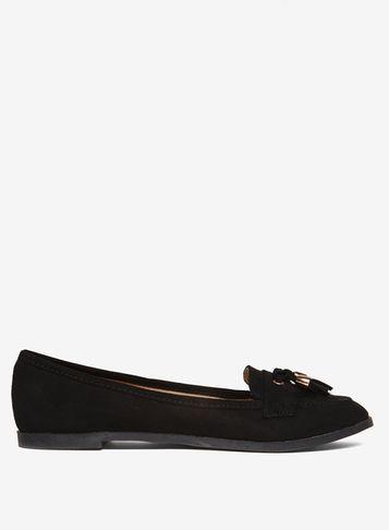 Dorothy Perkins Black 'larissa' Tassel Loafers