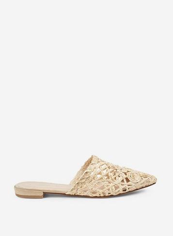Dorothy Perkins Cream Penelope Mules