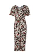Dorothy Perkins Petite Leopard Print Jumpsuit