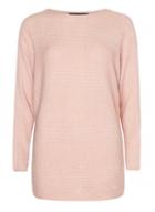 Dorothy Perkins Blush Slouchy Ribbed Jumper
