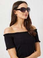 Dorothy Perkins Brown Oversized Sunglasses