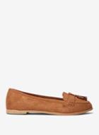 Dorothy Perkins Wide Fit Tan Lane Loafers