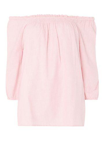 Dorothy Perkins Pink Stripe Bardot Top