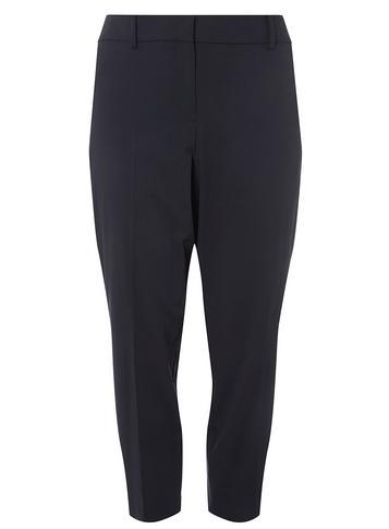 Dorothy Perkins *dp Curve Navy Ankle Grazer Trousers