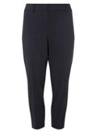 Dorothy Perkins *dp Curve Navy Ankle Grazer Trousers