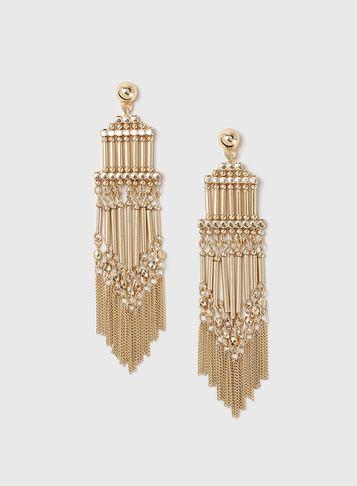 Dorothy Perkins Gold Statement Earrings