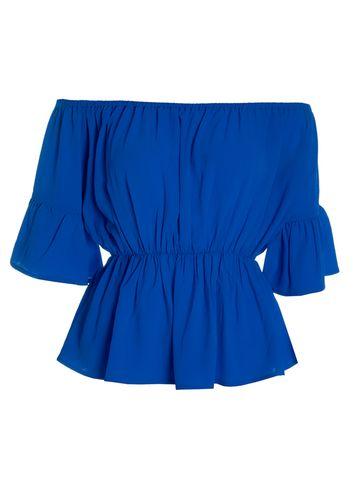 Dorothy Perkins *quiz Royal Blue Bardot Top