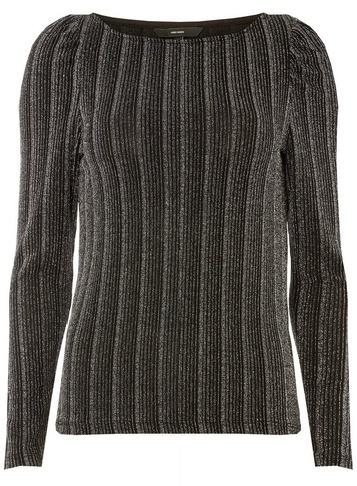 Dorothy Perkins *vero Moda Multi Glitter Striped Top