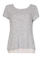 Dorothy Perkins *izabel London Grey Underlay Top