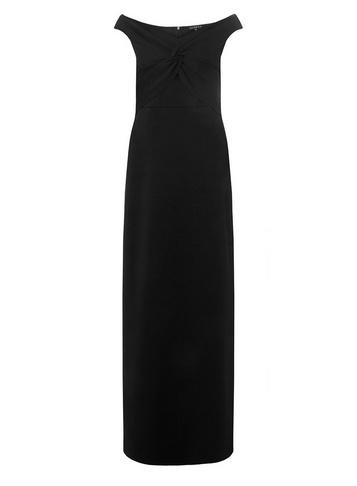 *scarlett B Black Scuba Maxi Dress