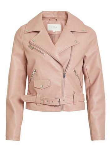 *vila Pink Cropped Jacket
