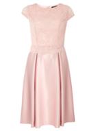 Dorothy Perkins *luxe Dusky Pink Lace Prom Dress