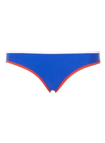 Dorothy Perkins Blue Piped Bikini Bottoms