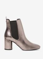 Dorothy Perkins Pewter 'apricot' Ankle Boots