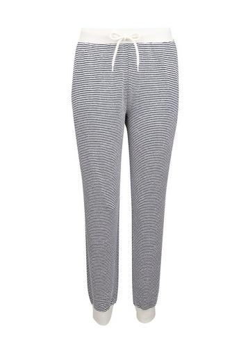 Dorothy Perkins Blue Stripe Print Joggers
