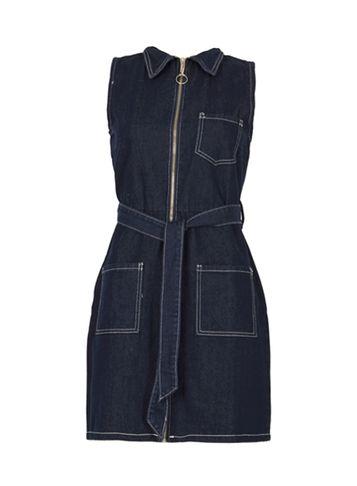 Dorothy Perkins *izabel London Indigo Denim Shift Dress